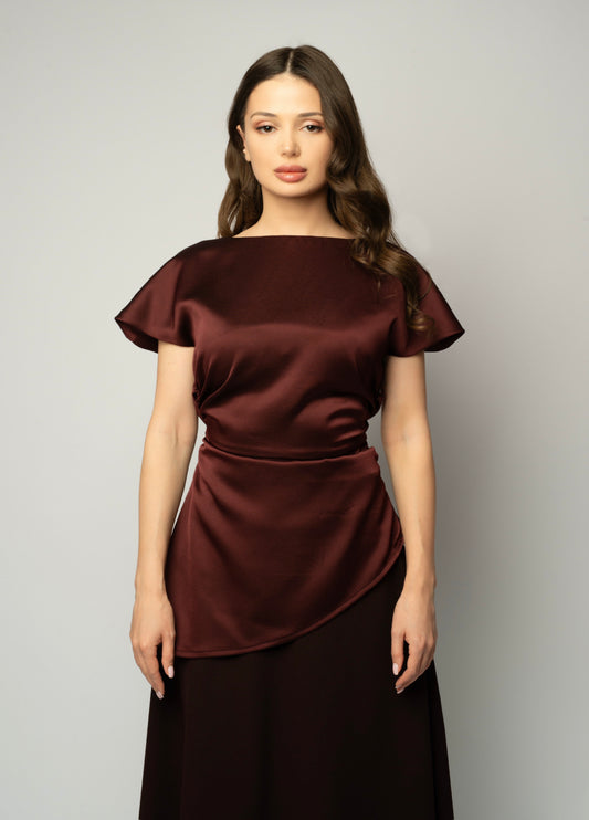 Draped Two Piece Set