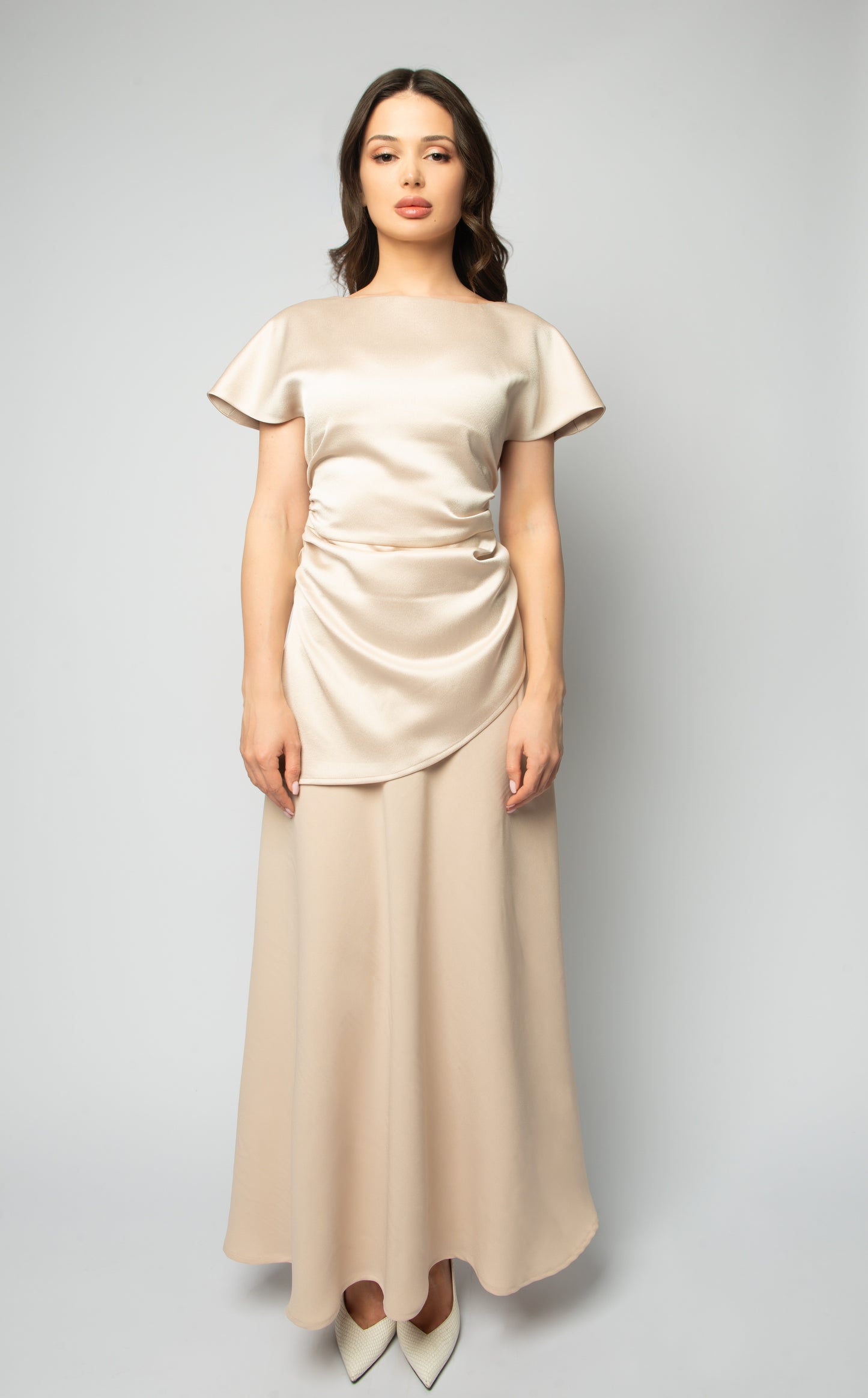 Draped Two Piece Set