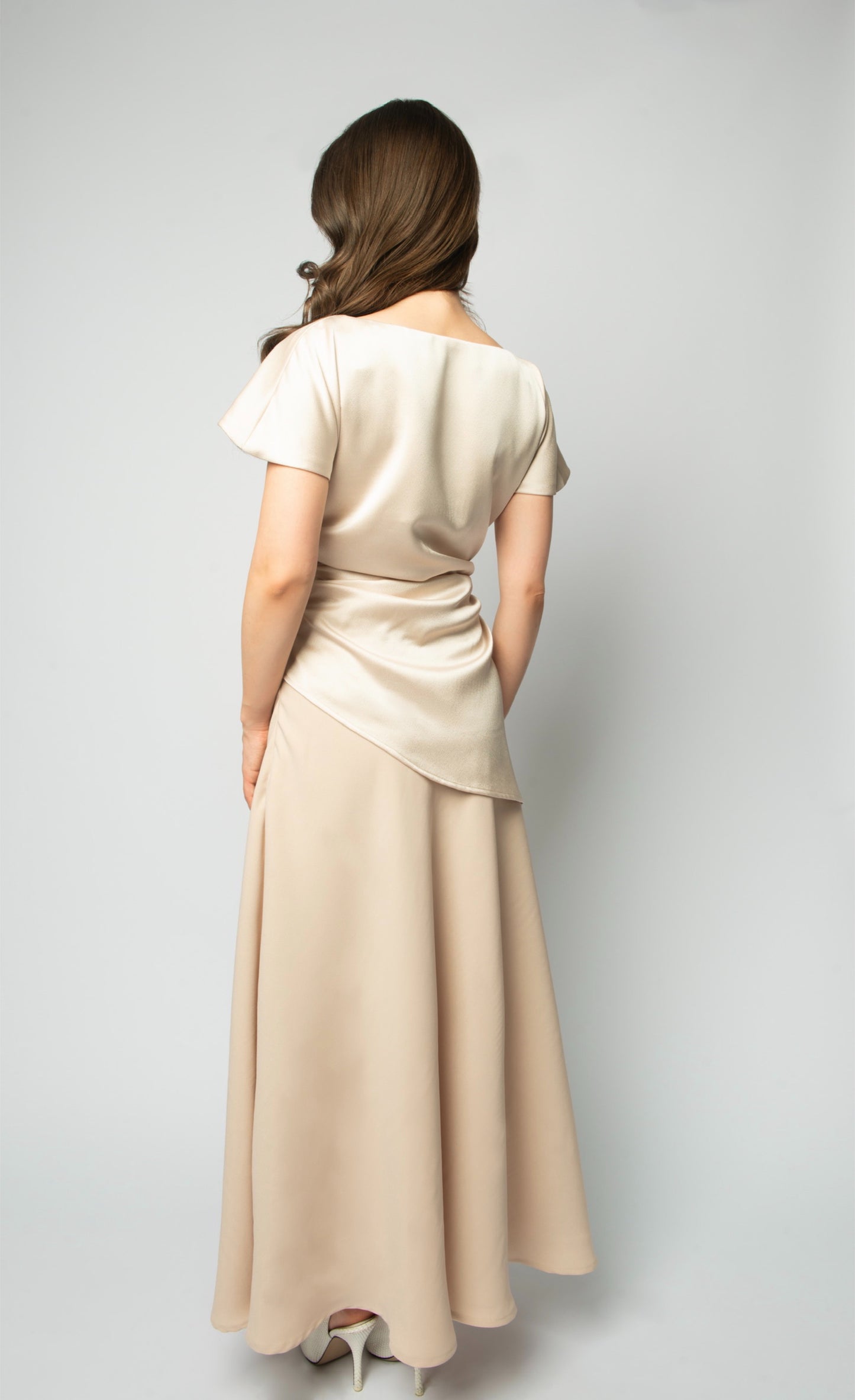 Draped Two Piece Set