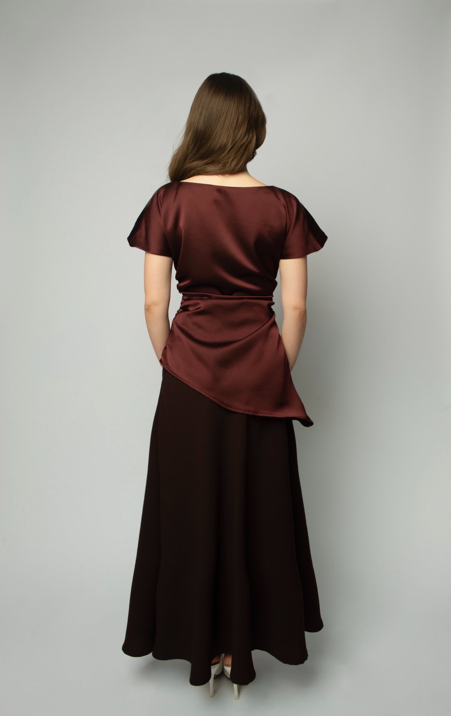 Draped Two Piece Set